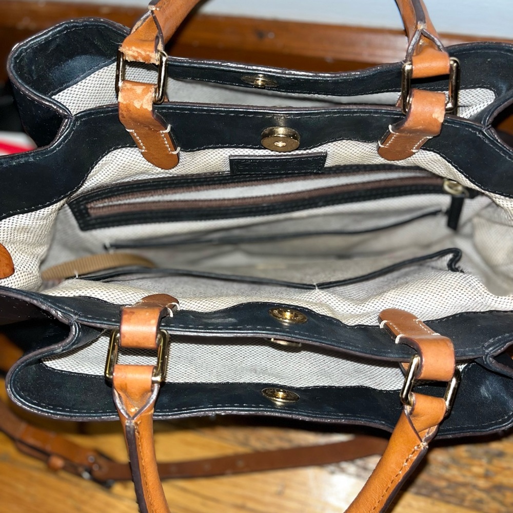 Dooney & bourke black leather bag - Picture 10 of 15